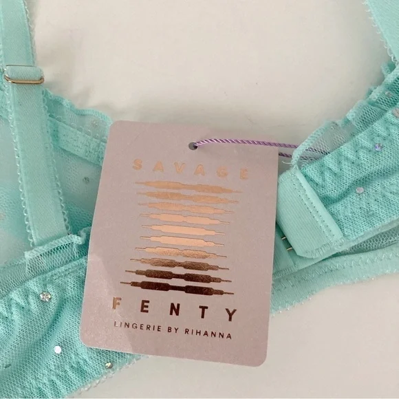 NWT Savage X Fenty Lace Bra | Size Medium - Picture 4 of 5